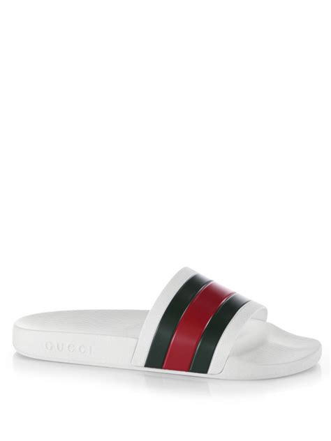 pursuit 72 gucci slides|saks fifth avenue Gucci slides.